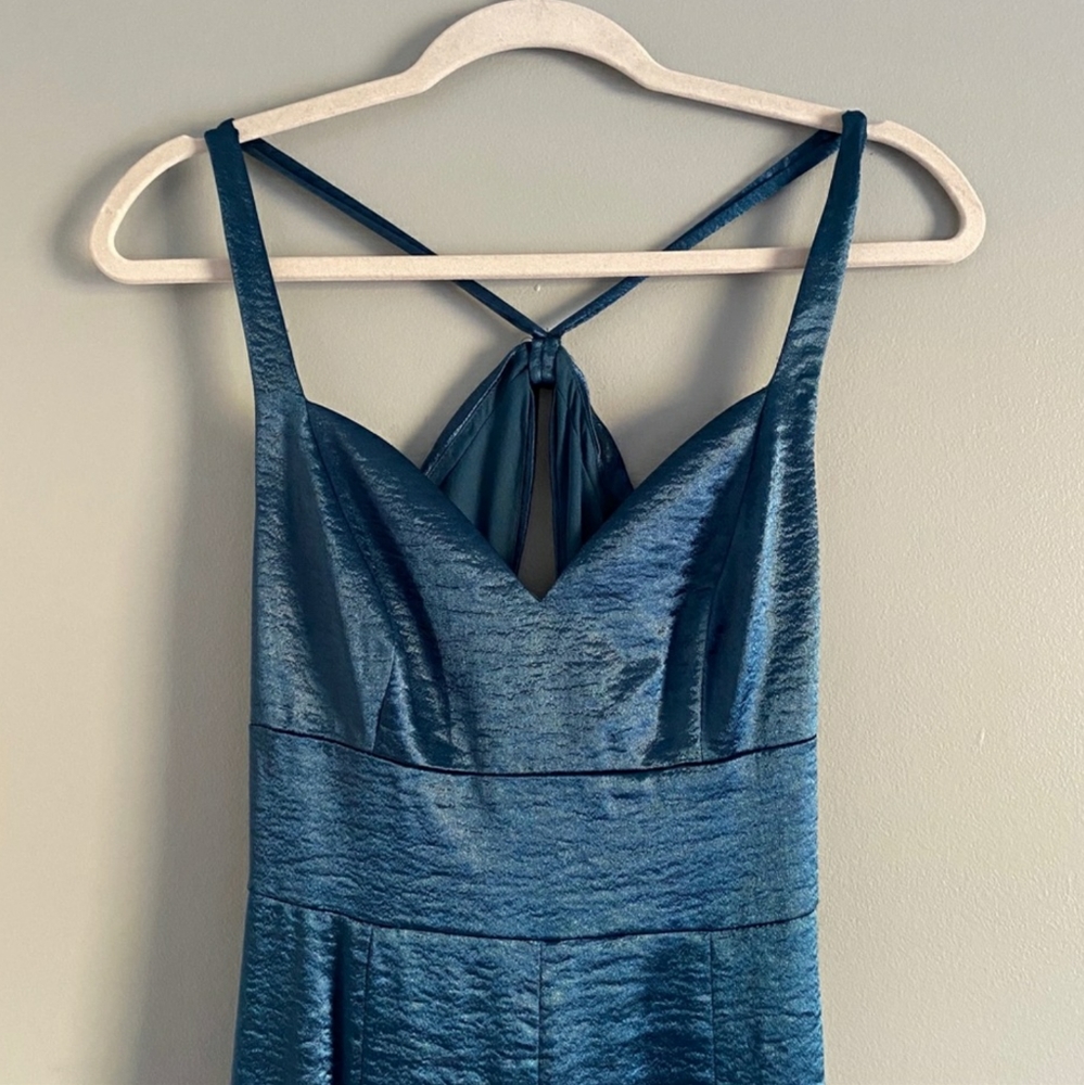 🎉HP 9/27🎊 Free People Emerald Bell Bottom Jumpsuit - 4 -**1 Left!!*** - Picture 7 of 16